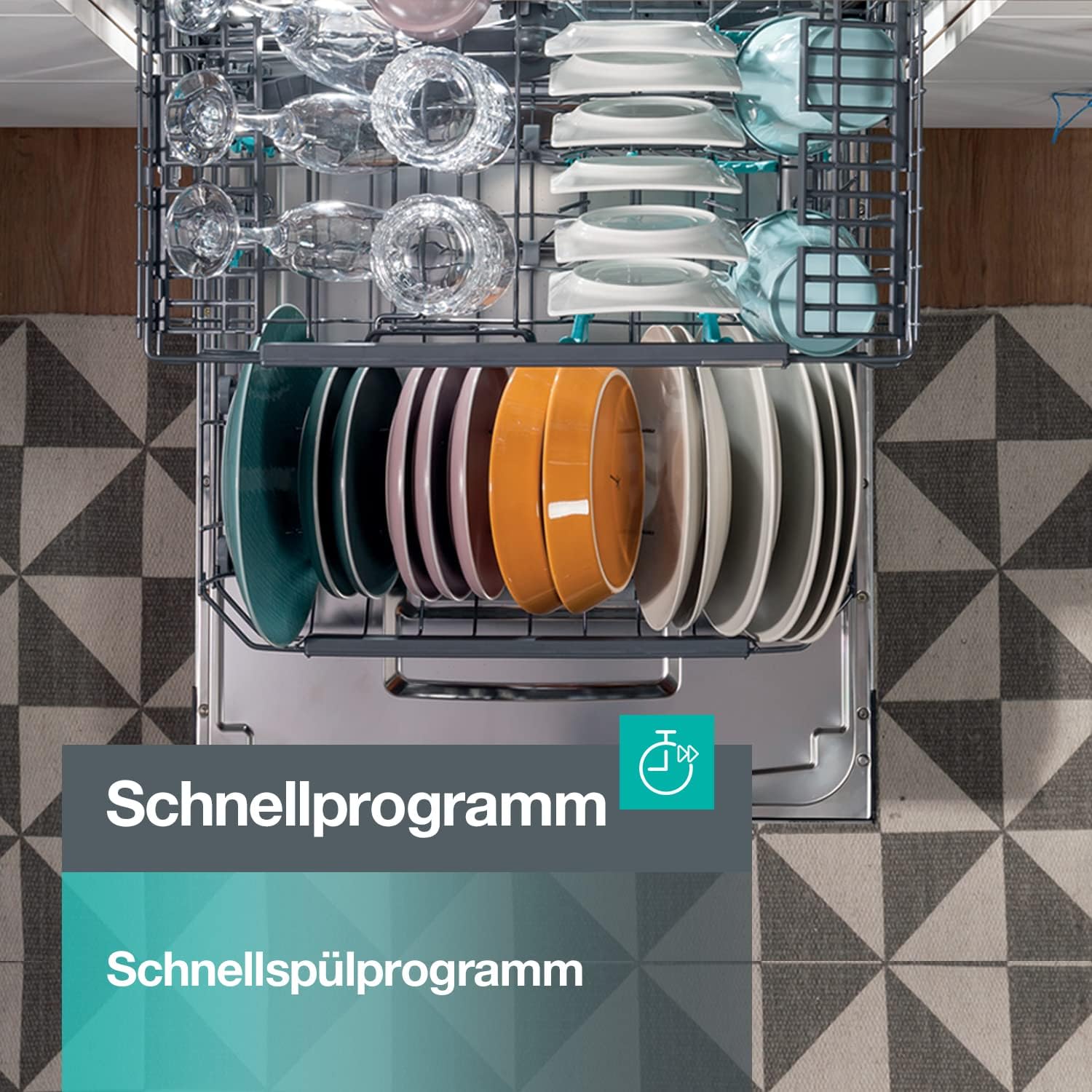 Gorenje GI 520 E15X Teilintegrierbarer Geschirrspüler / 45cm / 9 Maßgedecke / 5 Programme / 1h Reinigungsprogramm / höhenverstellbarer Oberkorb / vollständiger Überlaufschutz, Eingebaut, Edelstahl