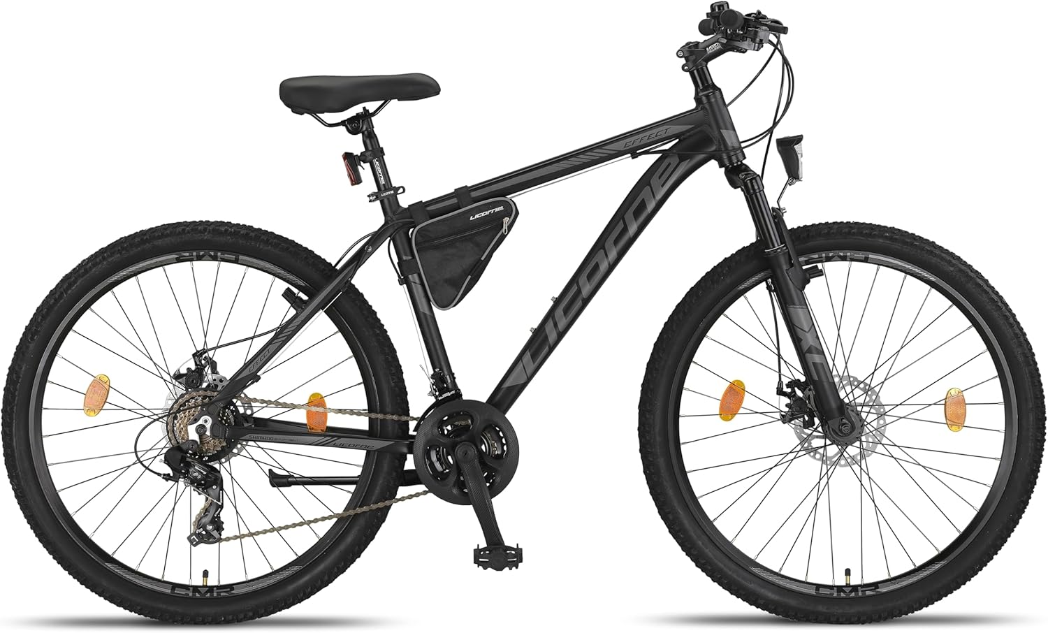 Licorne Bike Effect Premium Mountainbike Aluminium Discbremse Jungen Mädchen 21 Gang