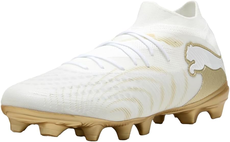 PUMA Future 9 Match Herren-Fußballschuhe für festen Boden, künstlicher Boden, Rot