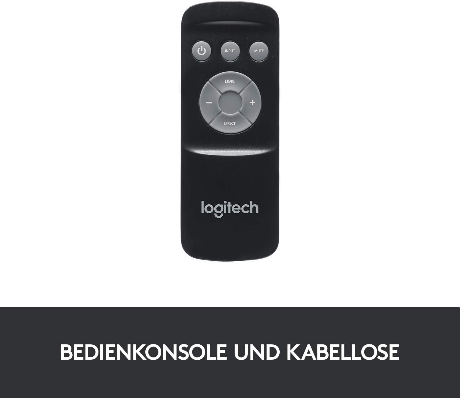 Logitech Z906 5.1 Sound System, Lautsprecher mit 1000 Watt Surround Sound, THX, Mehrere Audio-Eingänge, Fernbedienung, EU Stecker, PC/PS4/Xbox/Stereo-Anlage/TV/Smartphone/Tablet - Schwarz