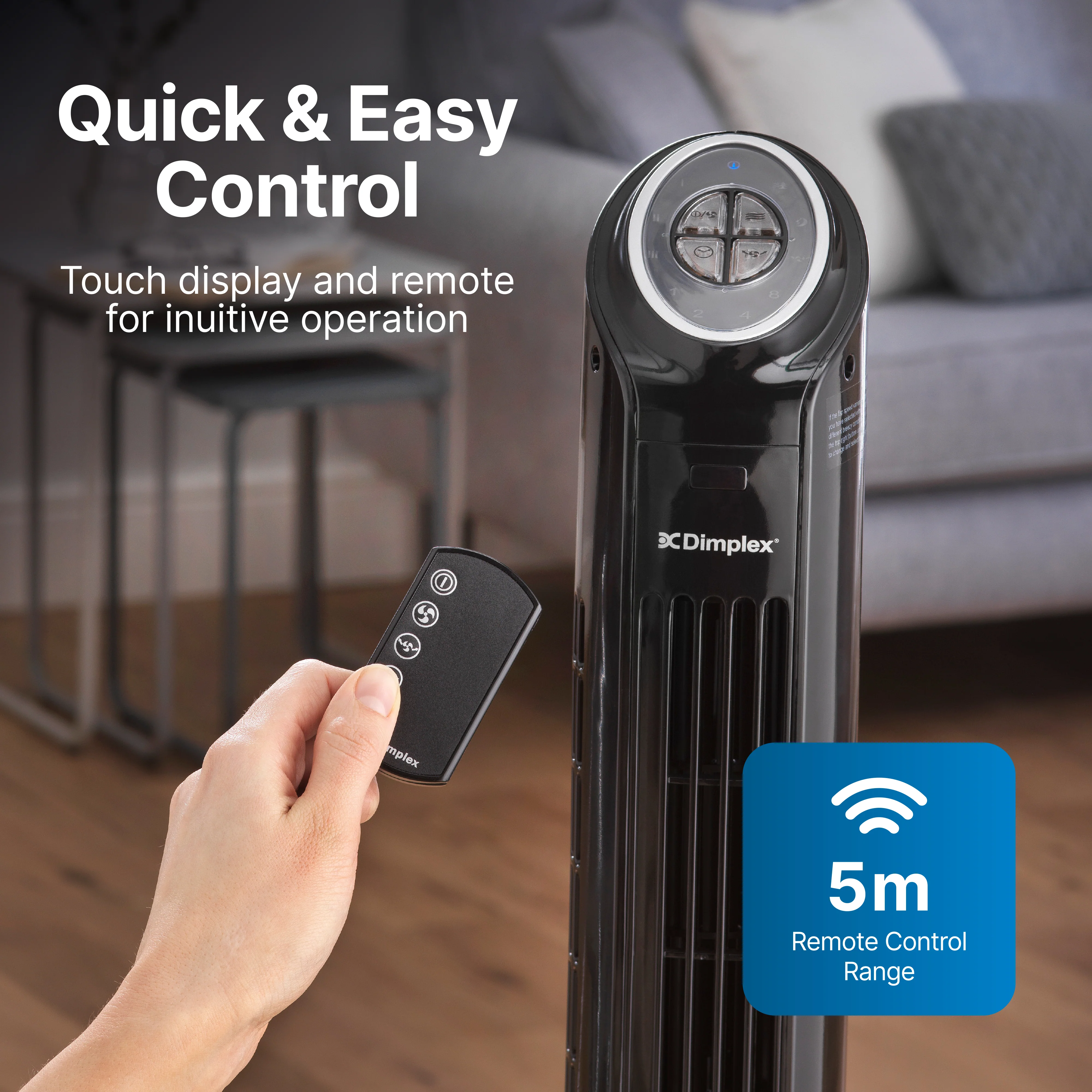 Dimplex Mont Blanc Cooling Tower Fan