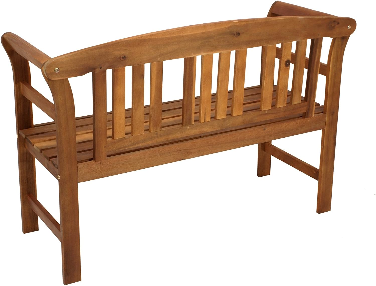 DEGAMO Landhausbank Gartenbank Rosario aus Akazienholz geölt, 2-sitzig 120cm, FSC®-Zertifiziert
