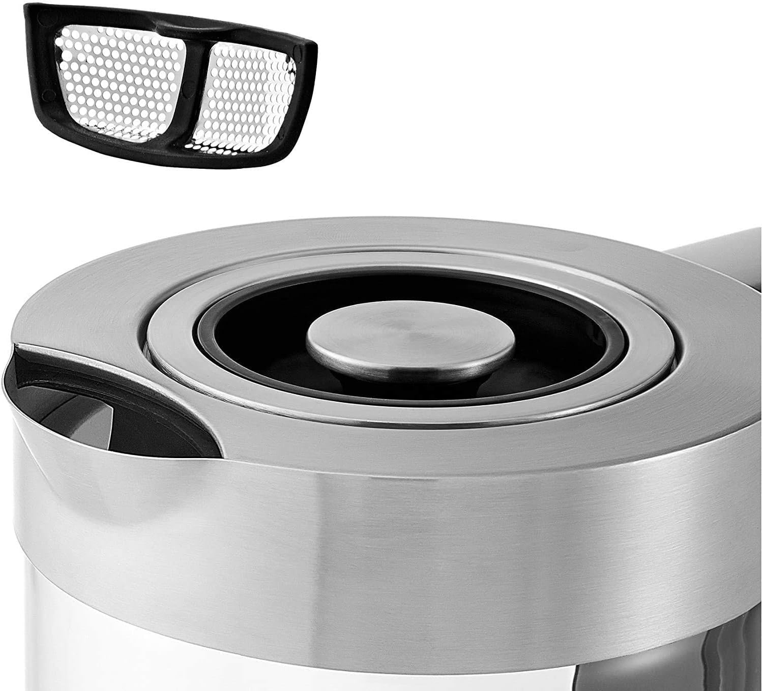 WMF Lono Toaster Glas mit Brtchenaufsatz, 2 Scheiben, XXL, motorisierte Toastaufnahme, Aufwrm-Funktion, 7 Brunungsstufen, Toaster edelstahl matt