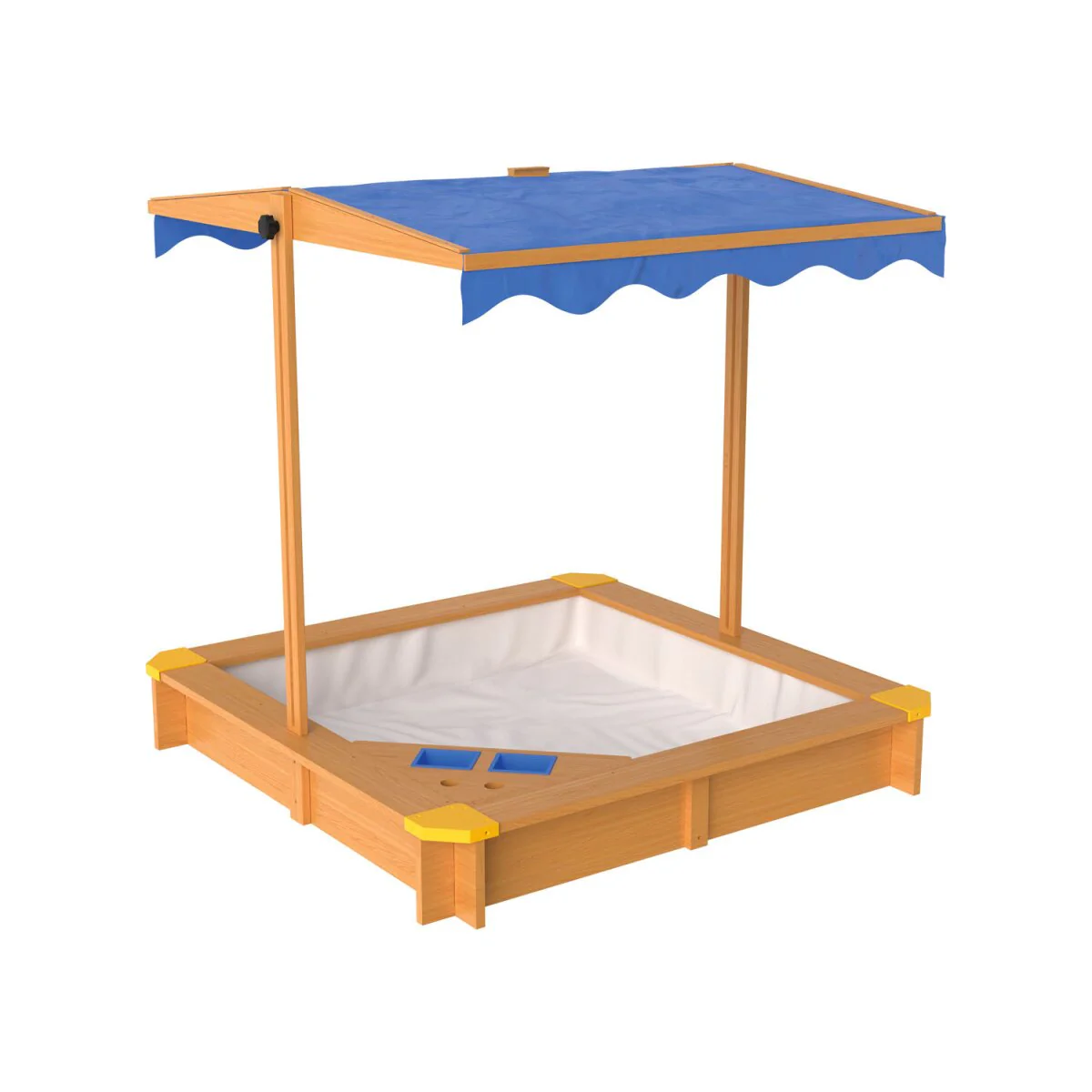 Playtive Houten zandbak, met dak en ijssalon - B-keus overig