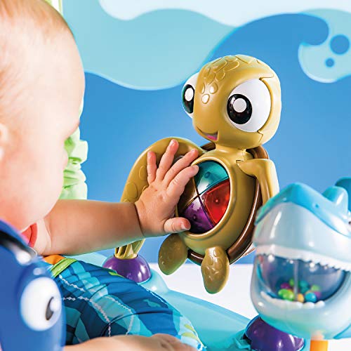 Bright Starts Disney Baby Finding Nemo Activity Center Jumper with Interactive Toys, 360�� Seat, Adjustable Positions