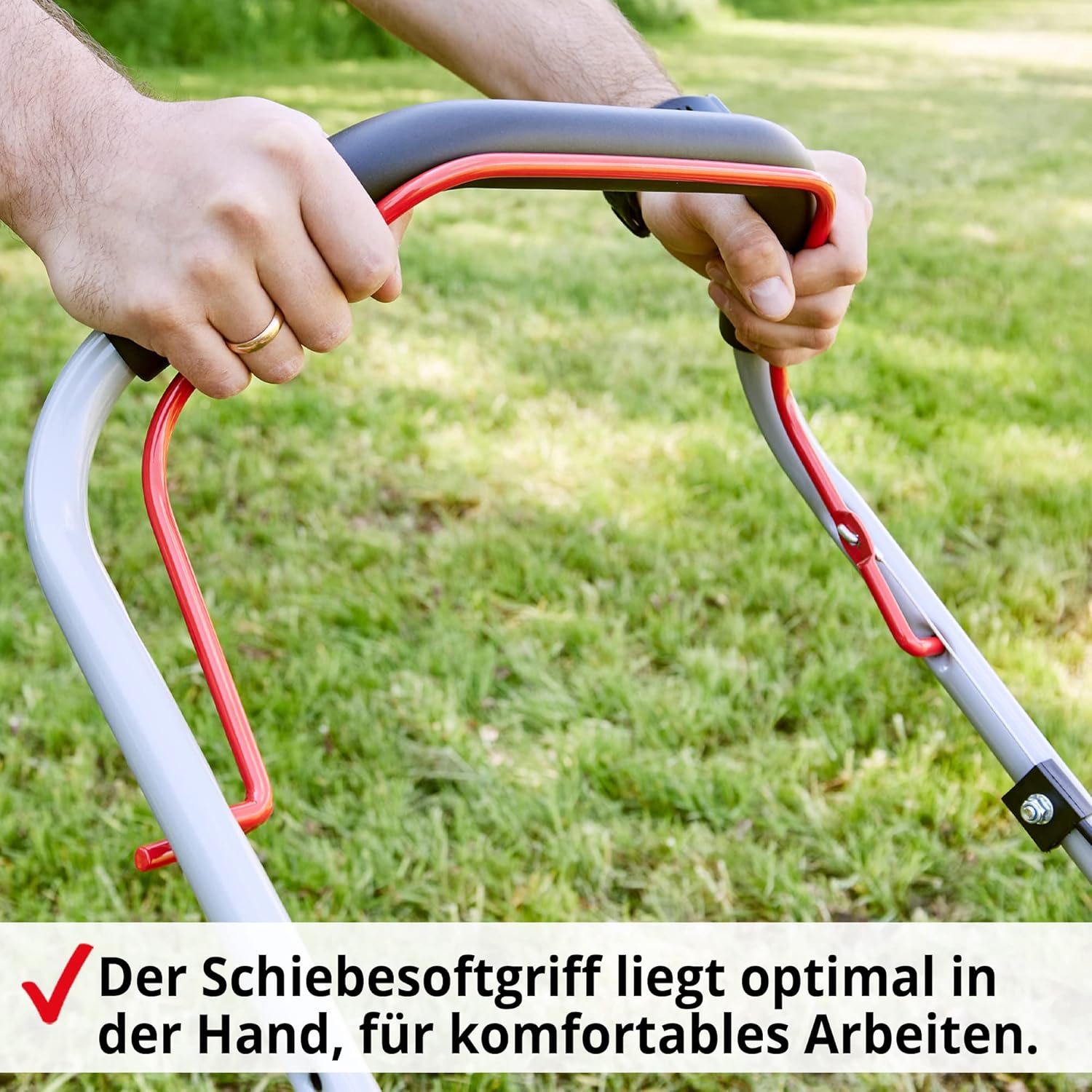 HECHT Benzin Mulchrasenmäher – Benzinrasenmäher mit Mulchfunktion und Seitenauswurf – 51 cm Schnittbreite – HECHT 4 Takt Motor – ohne Fangkorb – Mulchen mit dem Rasenmäher Profi