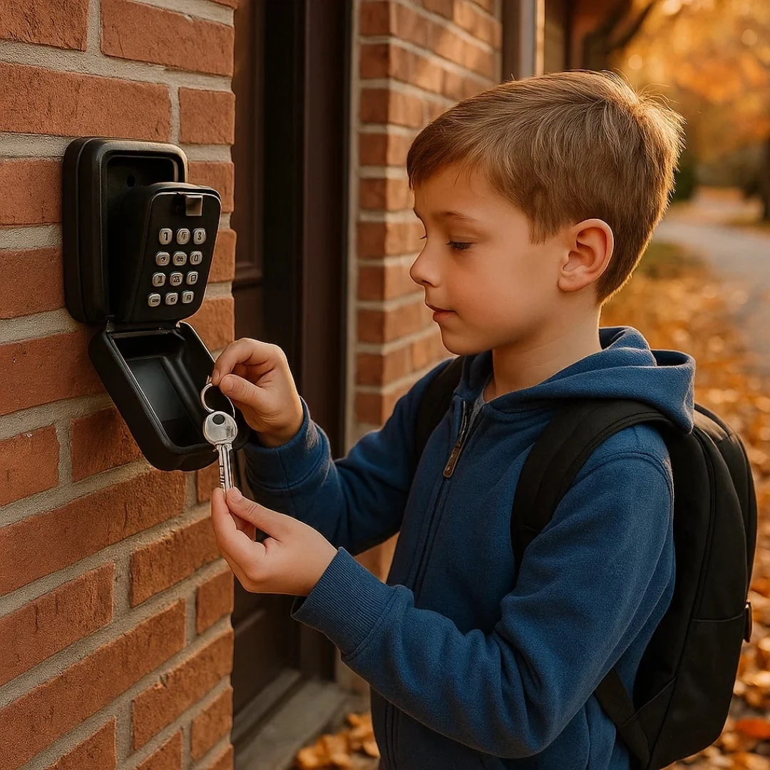Schl��sseltresor f��r au?en mit Zahlencode �C sichere und wetterfeste Schl��sselaufbewahrung