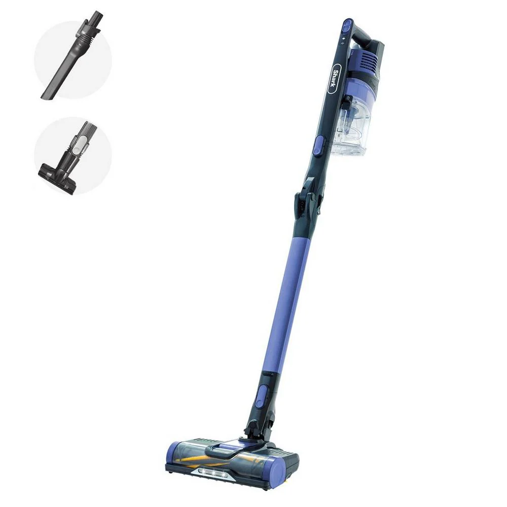 2025 Draadloze Steelstofzuiger Shark IZ202UK �C Tot 40 Minuten Batterijduur, Blauw �C OPRUIMING