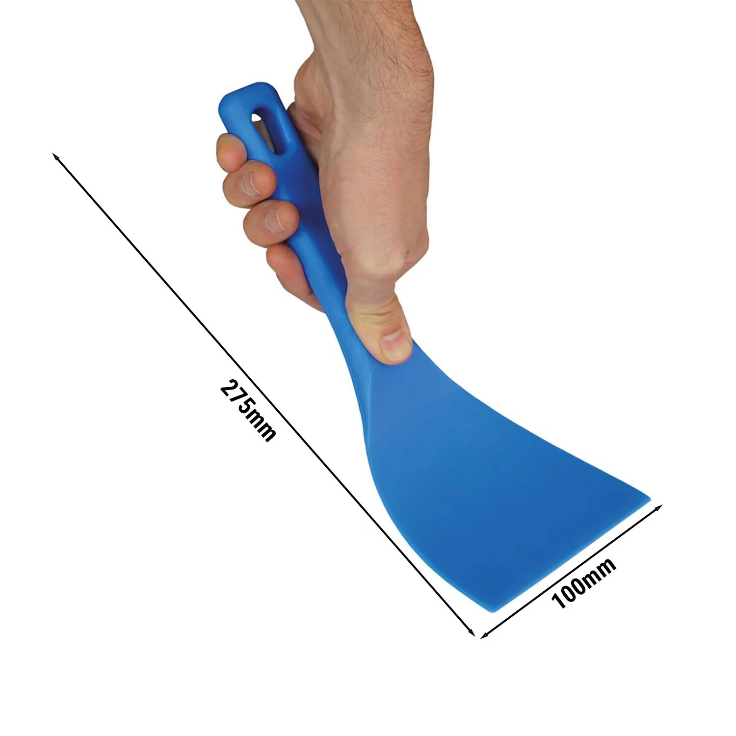 Fleksibel deigskrape - polymer - 100x275 mm
