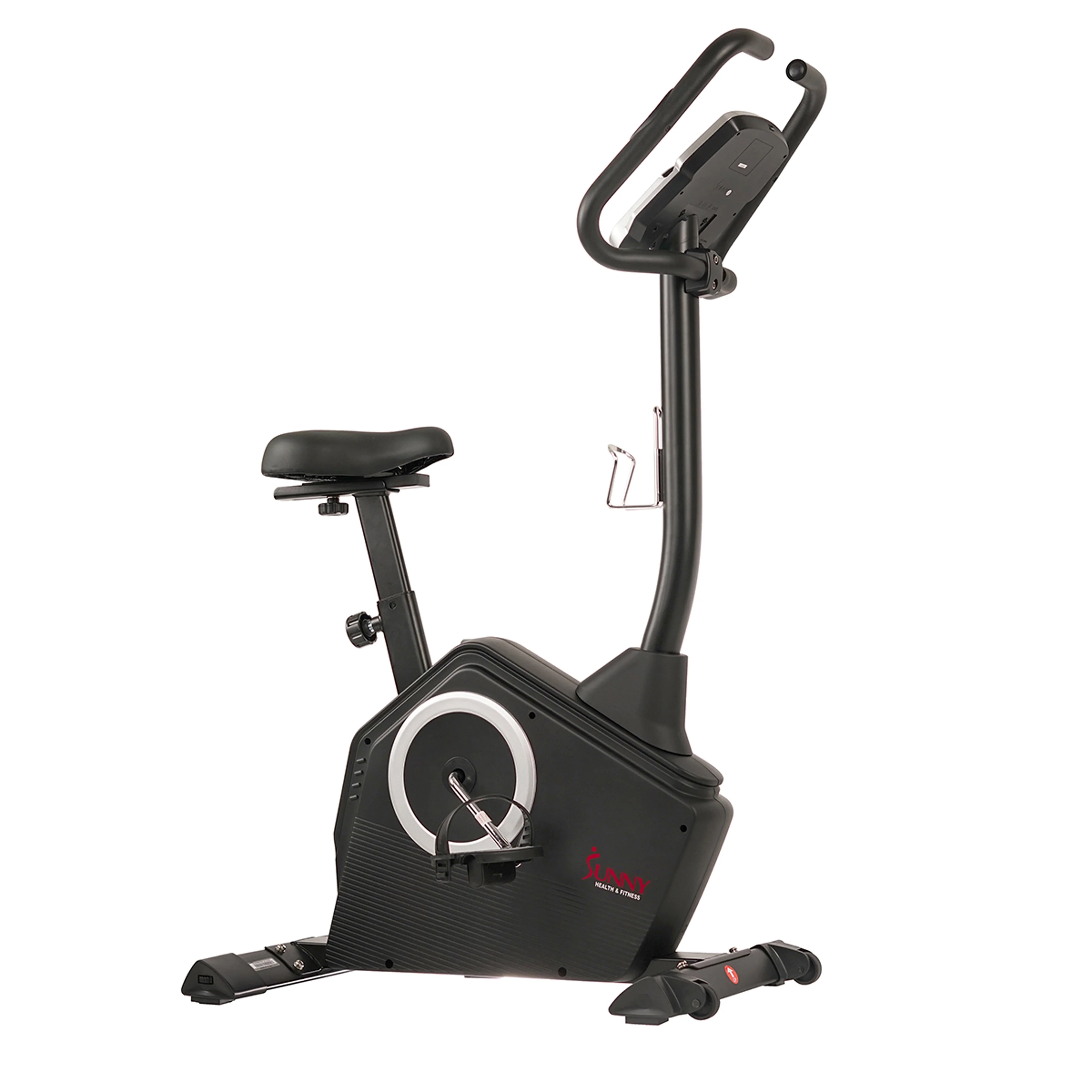 2025 Sunny Health & Fitness Magnetische Statische Fiets met LCD, Hartslagmonitor, Stationair Fietsen en Thuistraining SF-B2883