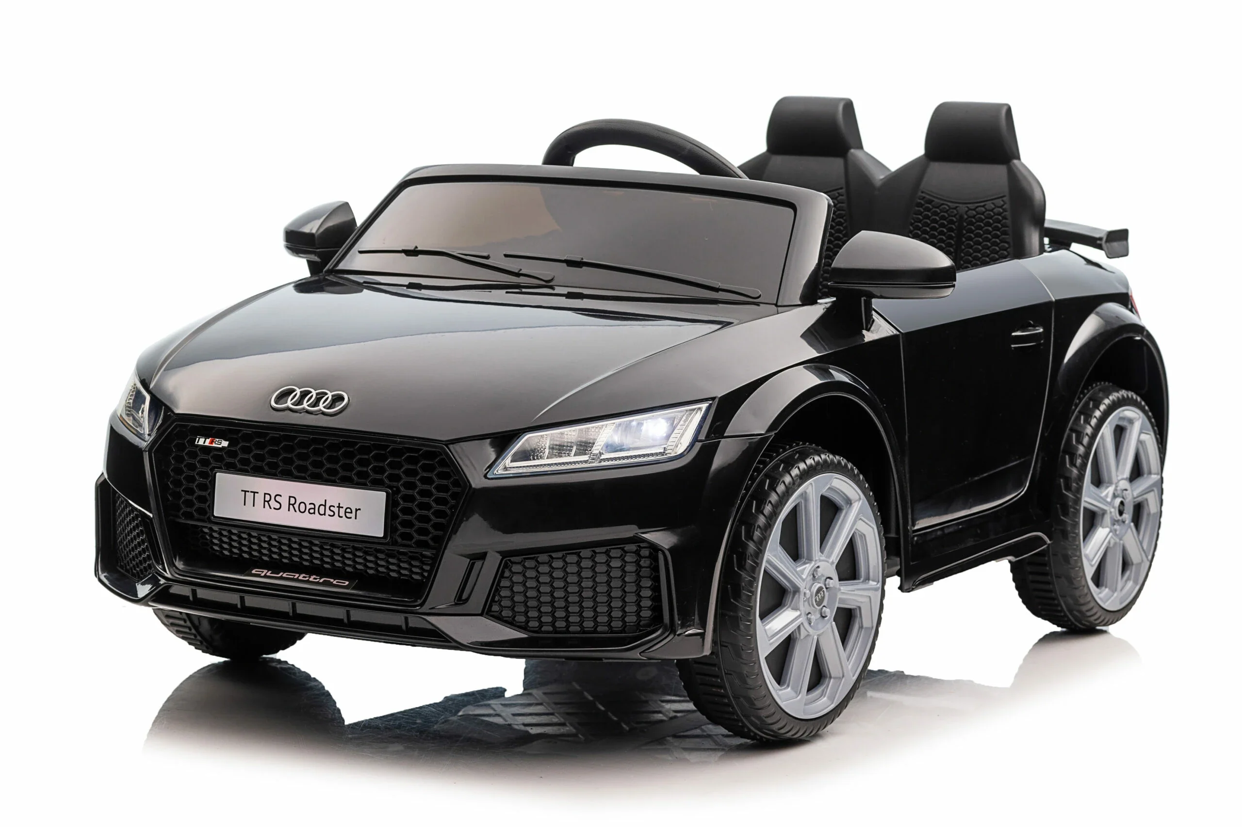 Audi TT-RS Kids 12V Licensed Ride On Car with parental cotntrol In Black