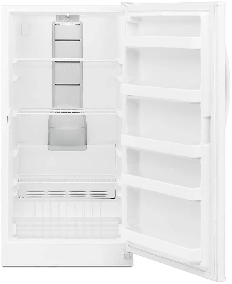 Whirlpool 16 Cu. Ft. Frost Free Upright Freezer, Electronic Controls, White