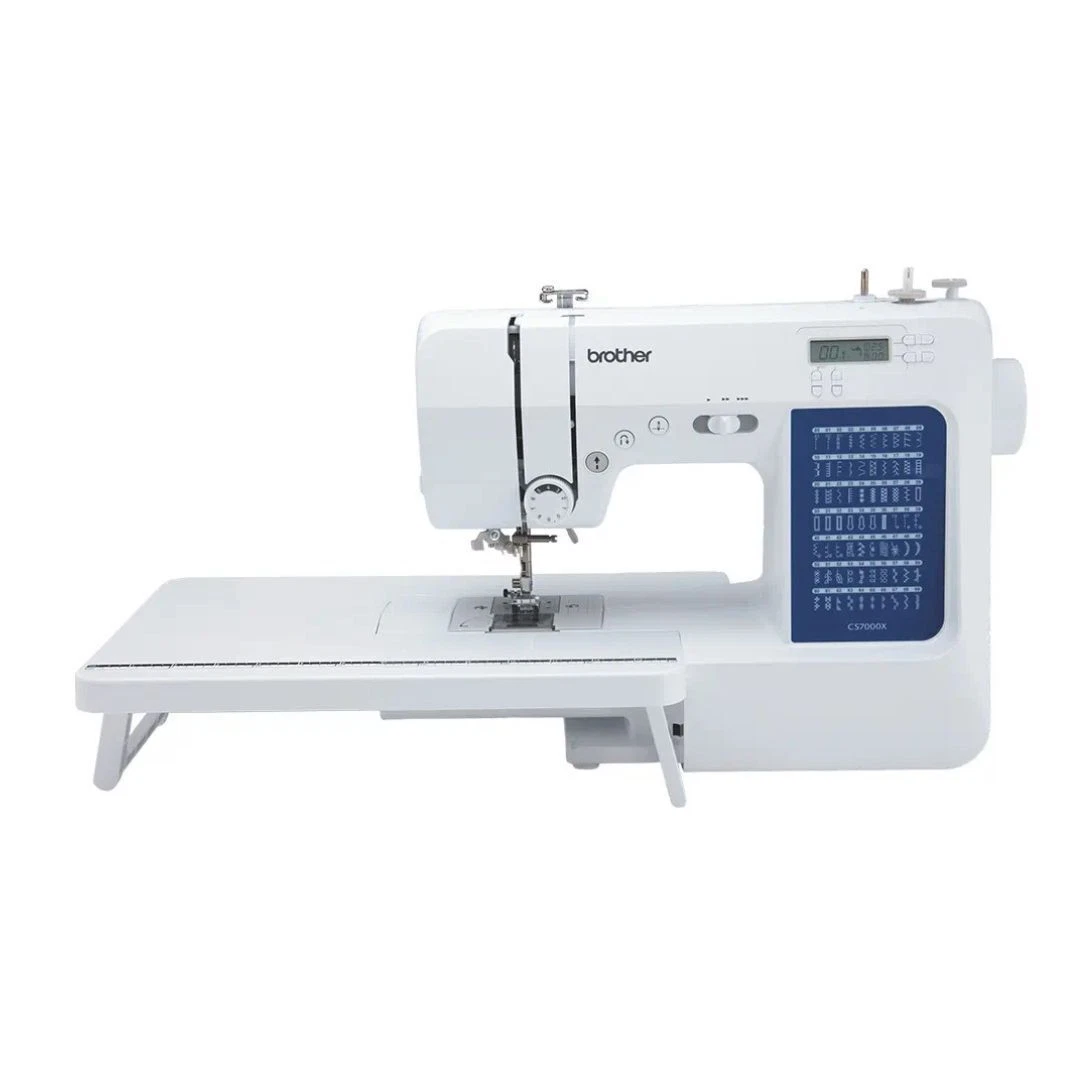 Brother CS7000X Computergestuurde Naaimachine met 70 Steken ?C Wit en Blauw