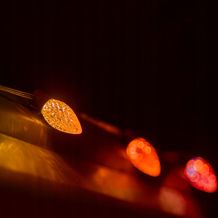 Żarówki Twinkly C9 Smart LED 40 RGB, 12,2 m, zielony przewód|Twinkly