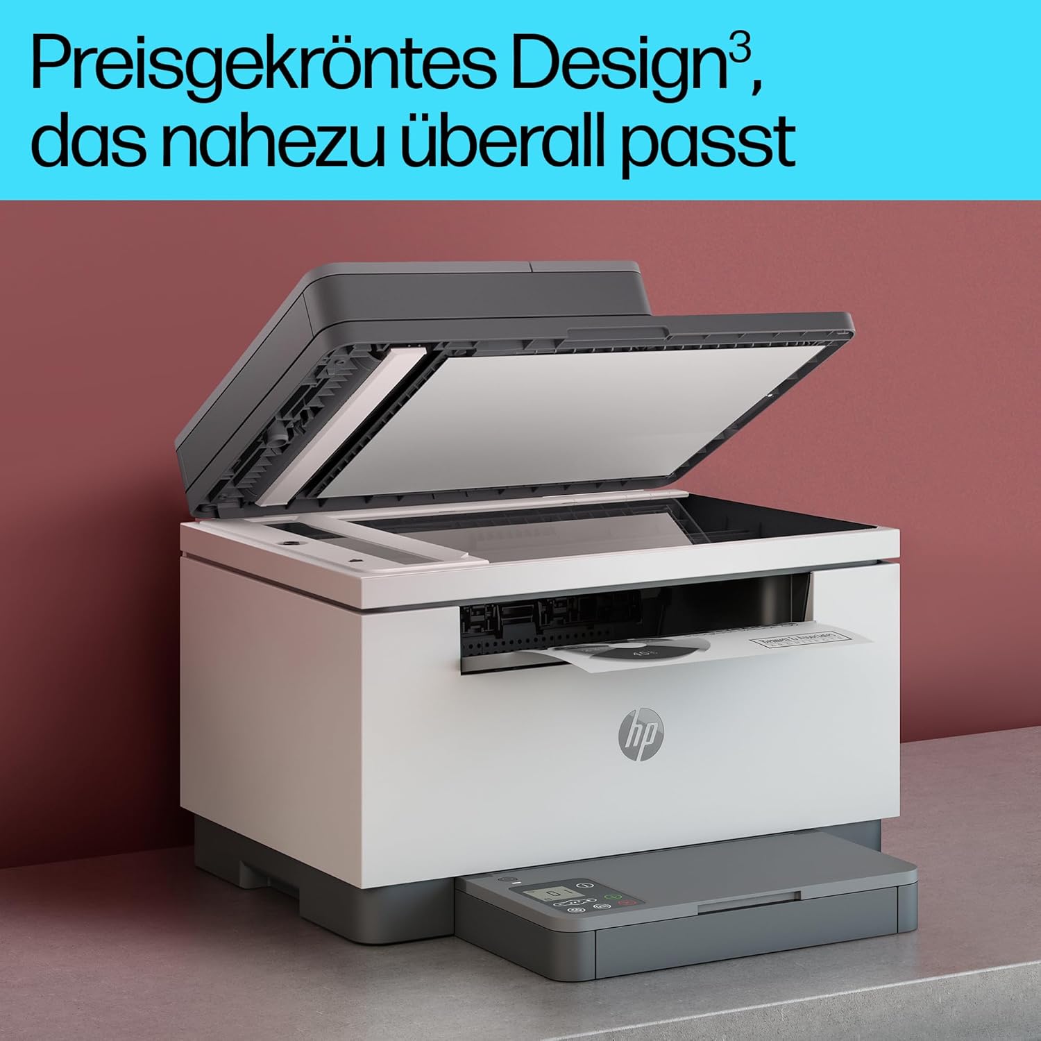 HP LaserJet MFP M235sdw Multifunktions-Laserdrucker Schwarzweiß, Drucken, Kopieren, Scannen, Automat.beidseitiger Druck, Dual-Band Wi-Fi, USB, LAN, HP Smart App, Intelligente Benutzeroberfläche