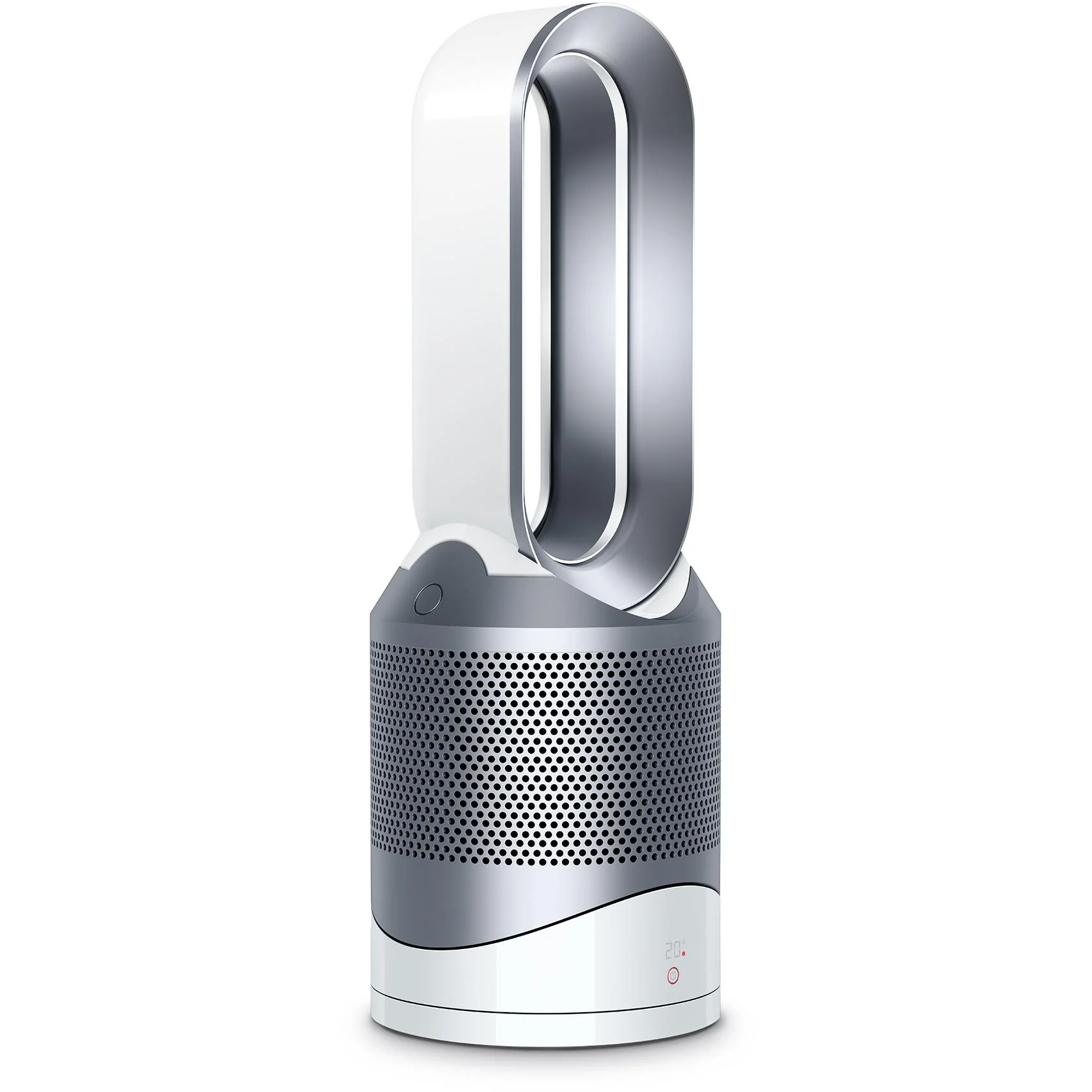 Dyson Pure Hot+Cool Ventilatore Purificatore Termoventilatore – Bianco/Argento