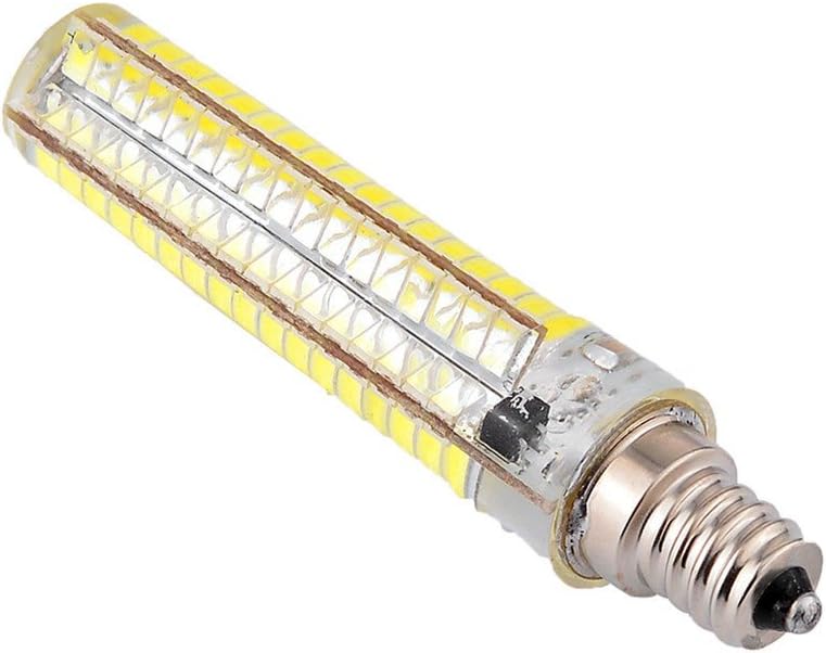 Dimmbar E12 7 W 136 SMD 5730 600-700 lm Warmweiß, Kaltweiß, Corn Leuchtmittel AC 110 V/AC 220 V (10 Stück) (10 Stück) (Farbe: 220 V, Größe: Warmweiß) (110 V Kaltweiß)