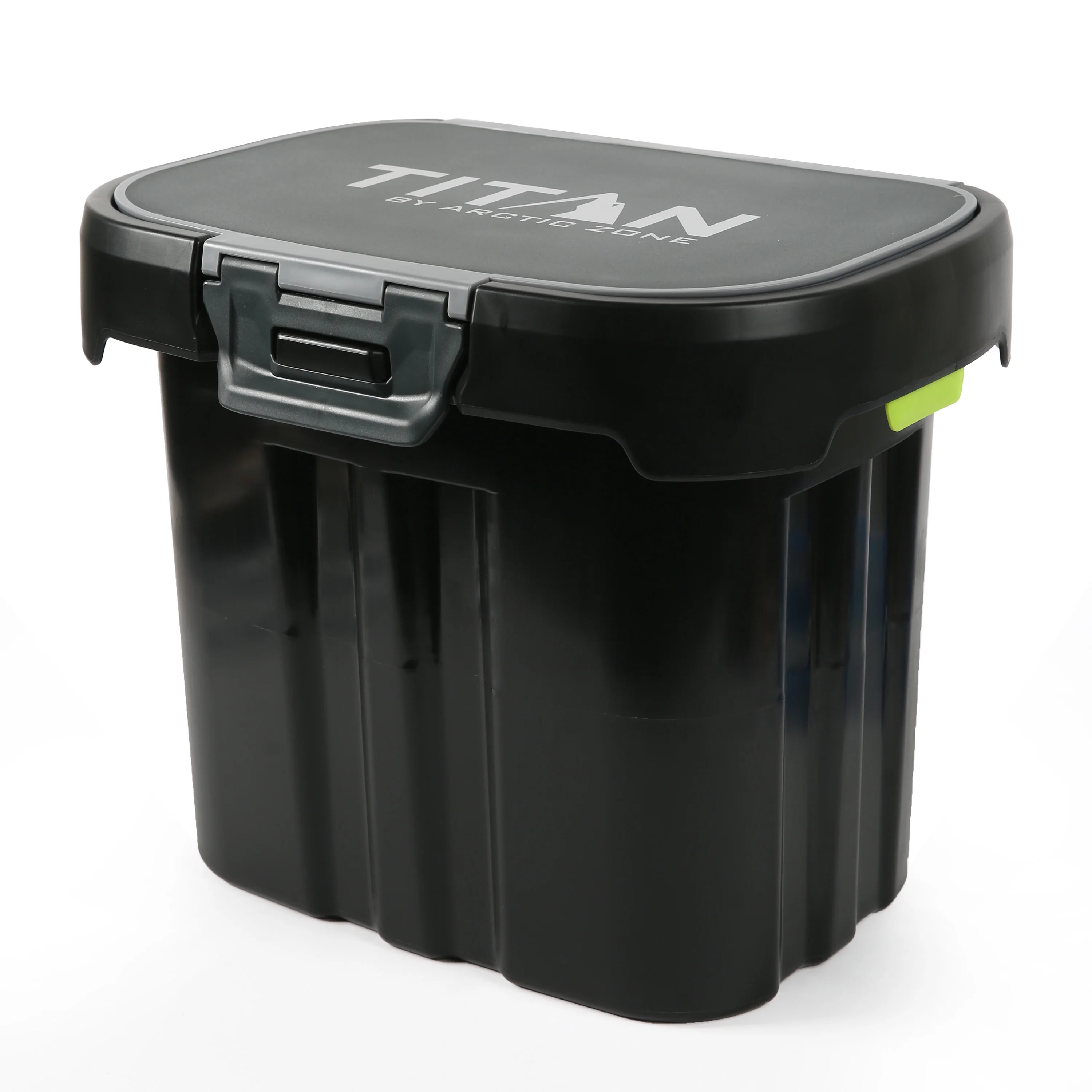 2025 Titan by Arctic Zone Ge?soleerde Soft Cooler, 36 Blik Capaciteit, Waterdicht en Lekbestendig, Zwart/Groen, Verpakking van 1