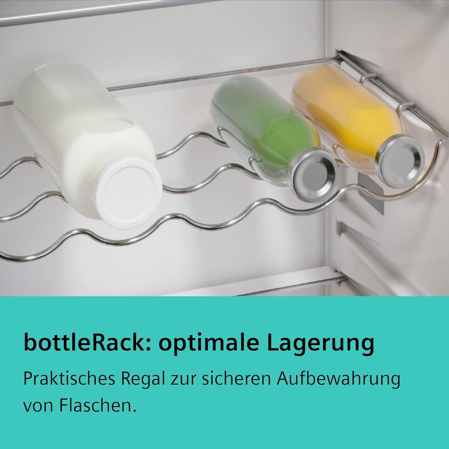 Siemens KI31RADD1 iQ500, Einbau-Kühlschrank, 102,5 x 56 cm Nische, 165 L, Made in Germany, sehr Leise, hyperFresh Box, längere Frische, LED-Beleuchtung, superCooling, autoAirflow, Flachscharnier