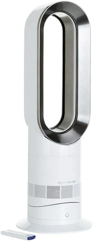 Dyson AM09 Hot and Cool Ventilator - Wit en zilver van Dyson
