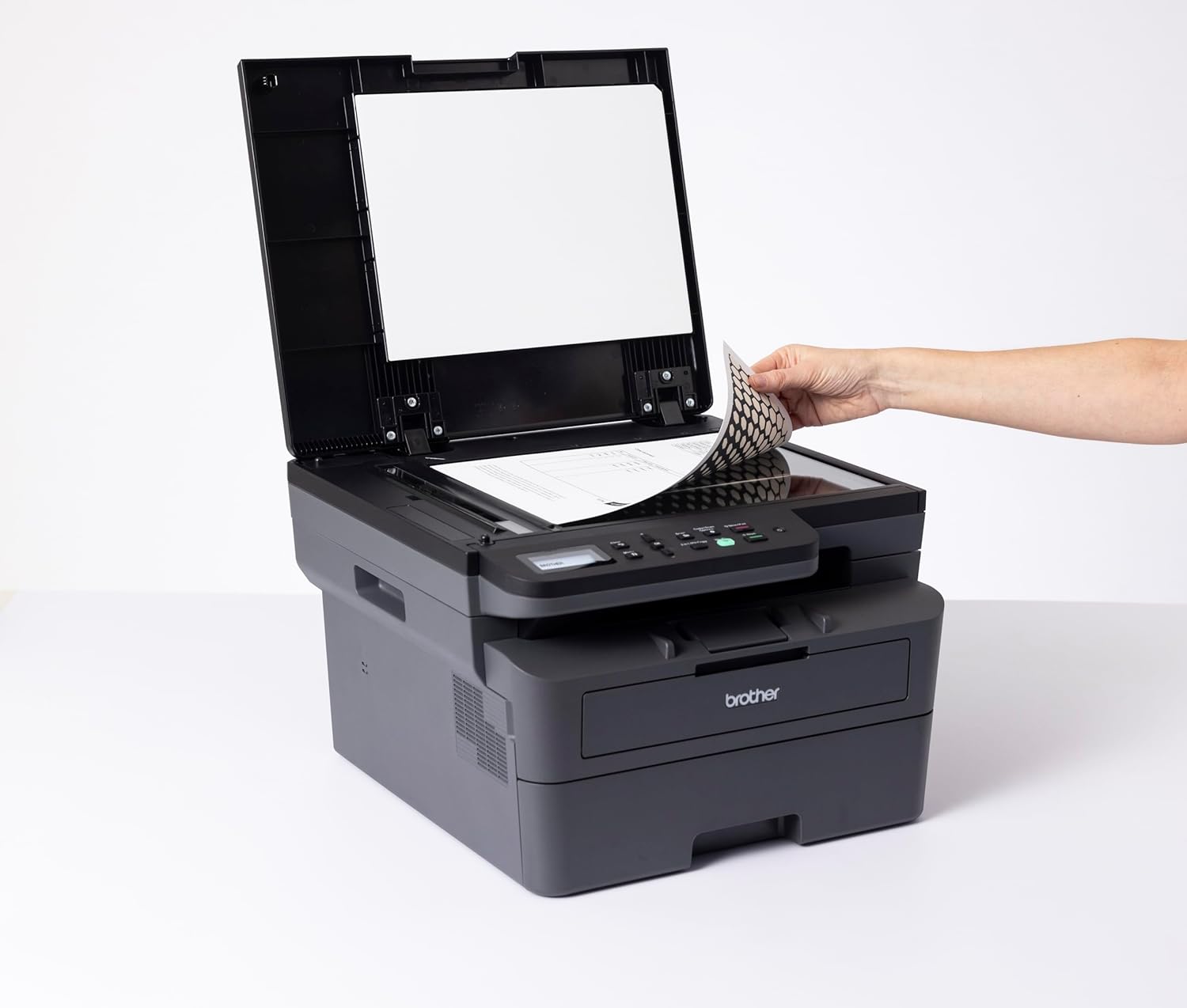 Brother DCP-L2627DWE 3-in-1 Monochrom-Laser-Multifunktionsdrucker 32 ppm Automatischer Duplexdruck 2-zeiliges LCD-Bedienfeld WLAN