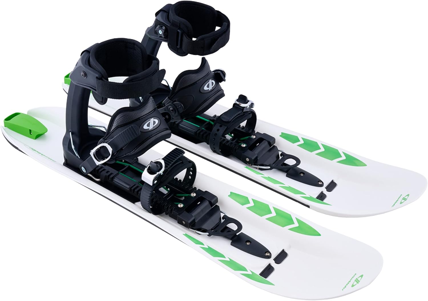 Softboot Schneeschuhe Weiß 36-46 I 3in1 Schneeschuh zum Steigen, Fahren, Gleiten I Weltneuheit-Schneeschuhe zum Skifahren mit Wanderschuh