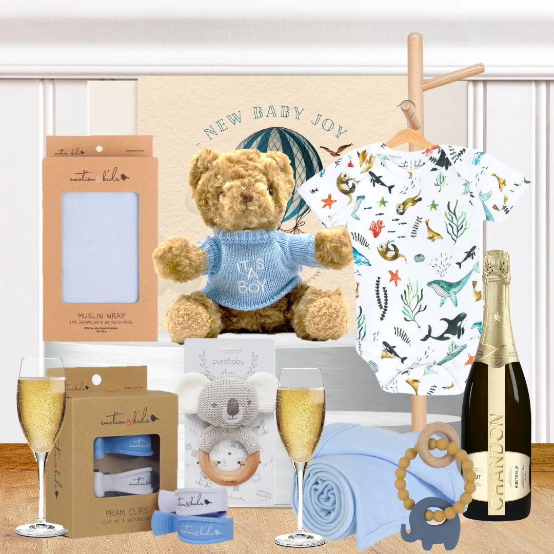 Newborn Baby Boy Celebration Hamper
