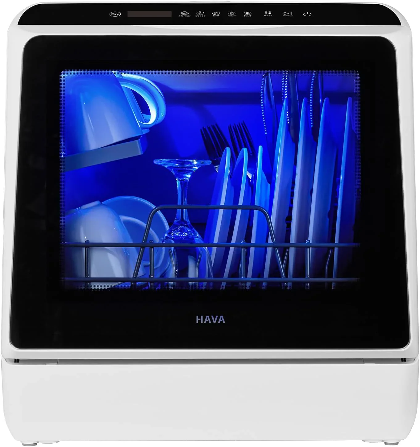 HAVA tabletop dishwasher 6-program portable dishwasher with built-in 5-liter water tank