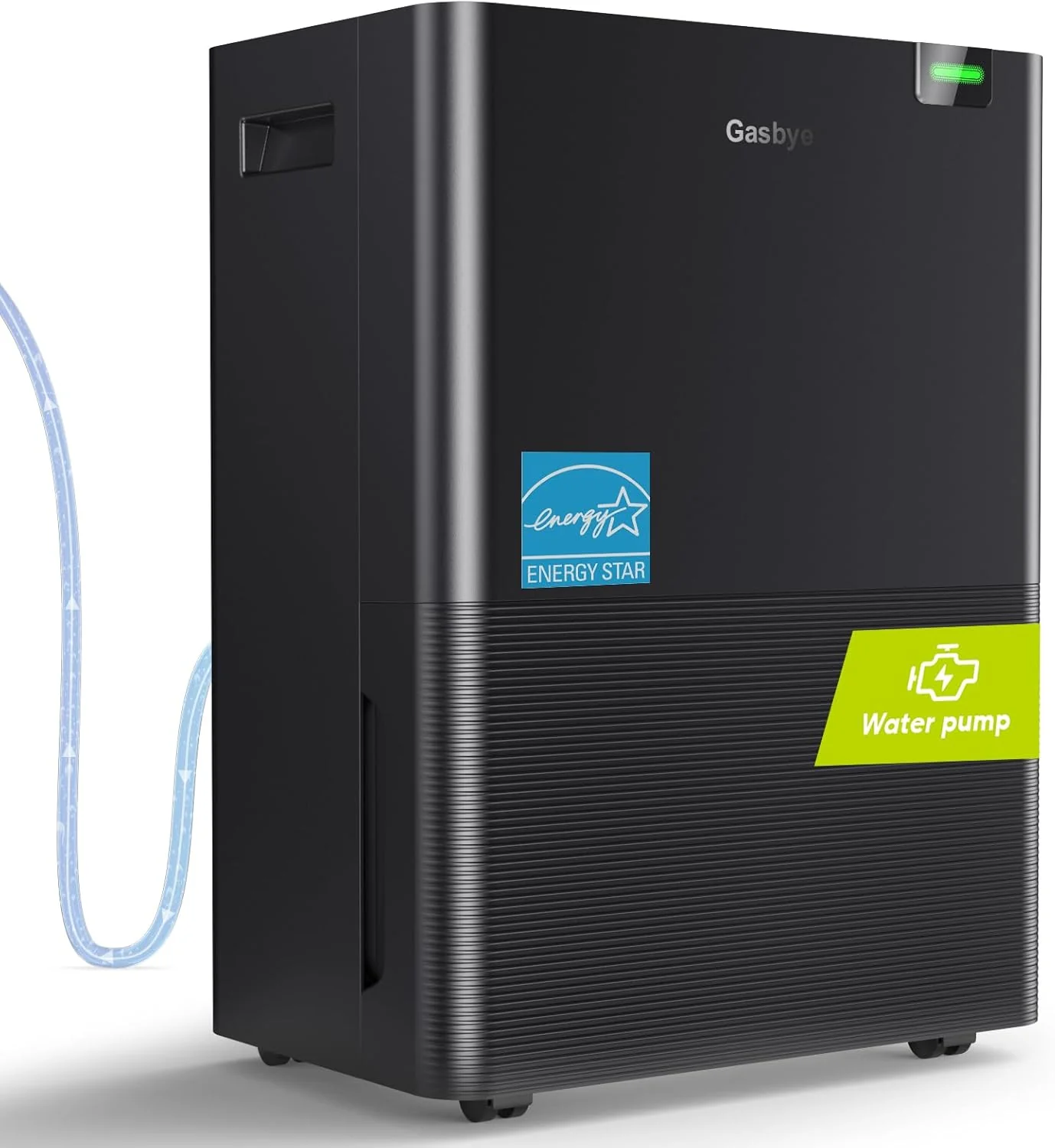 4500 Sq.Ft. Most Efficient Energy Star 2024 Dehumidifier for Basement with Drain Hose, Max 115 Pints/D Dehumidifier for Large Room, [45dB Quiet Compressor], Easy Drainage, Auto-restart, Black