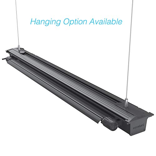 iQuatics Illuminazione per Acquario da 120 cm, con 2 Tubi T5 : Amazon.it: Prodotti per animali domestici