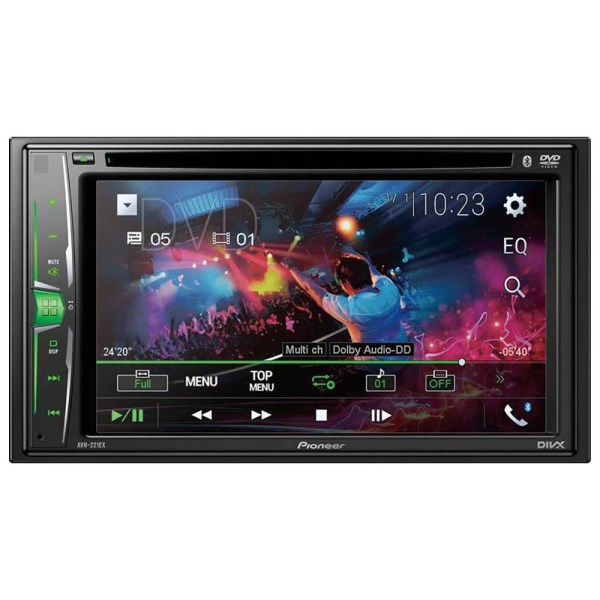 Pioneer AVH-221EX 6.2 DVD Multimedia Receiver