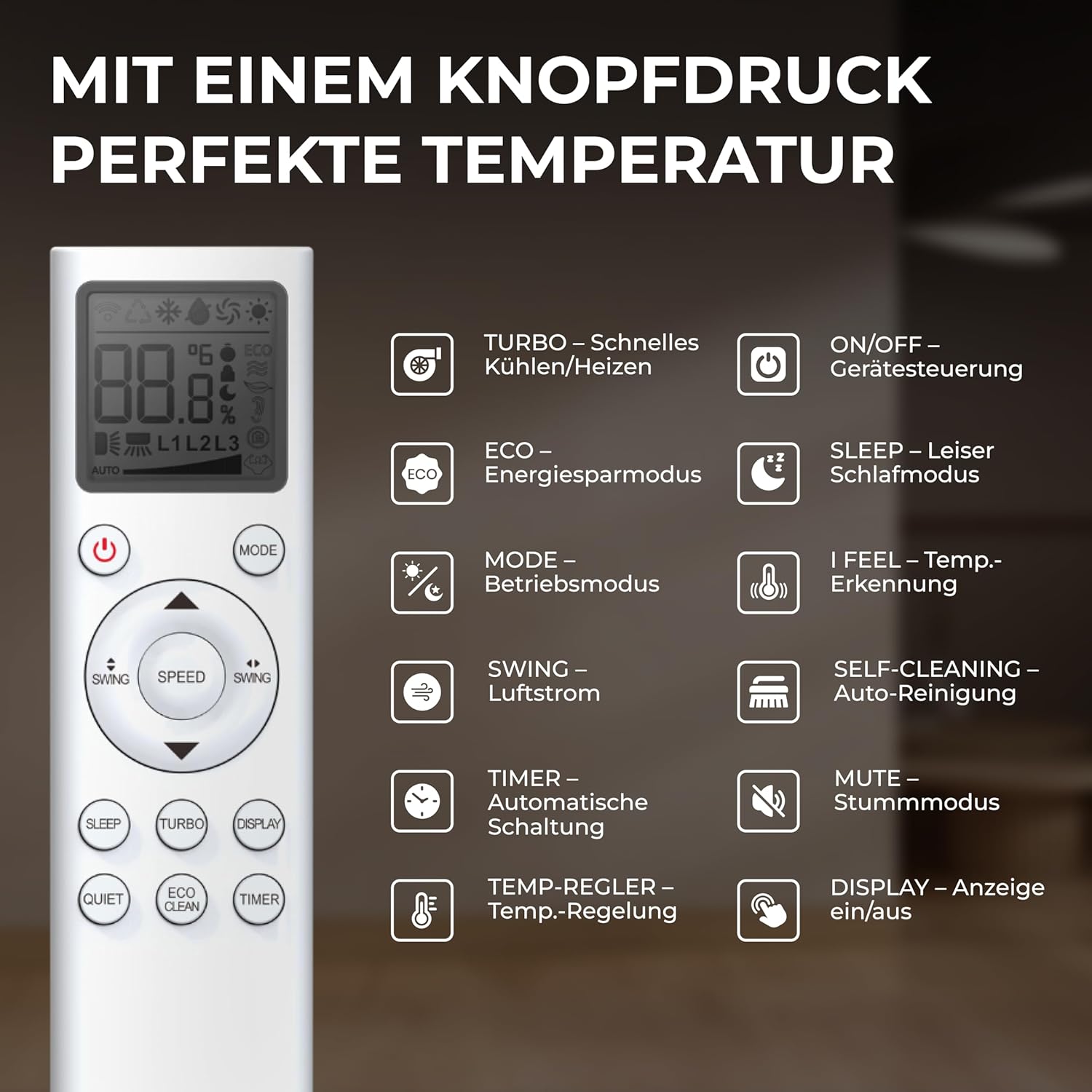 Kältebringer A+++ R290 Split Klimaanlage 12000 BTU (3,7 kW) - mit Heizfunktion, WiFi & App, bis 60m², sehr leise, 5m Kupferleitung, Kältemittel R290, Montagematerial, Wandhalterung