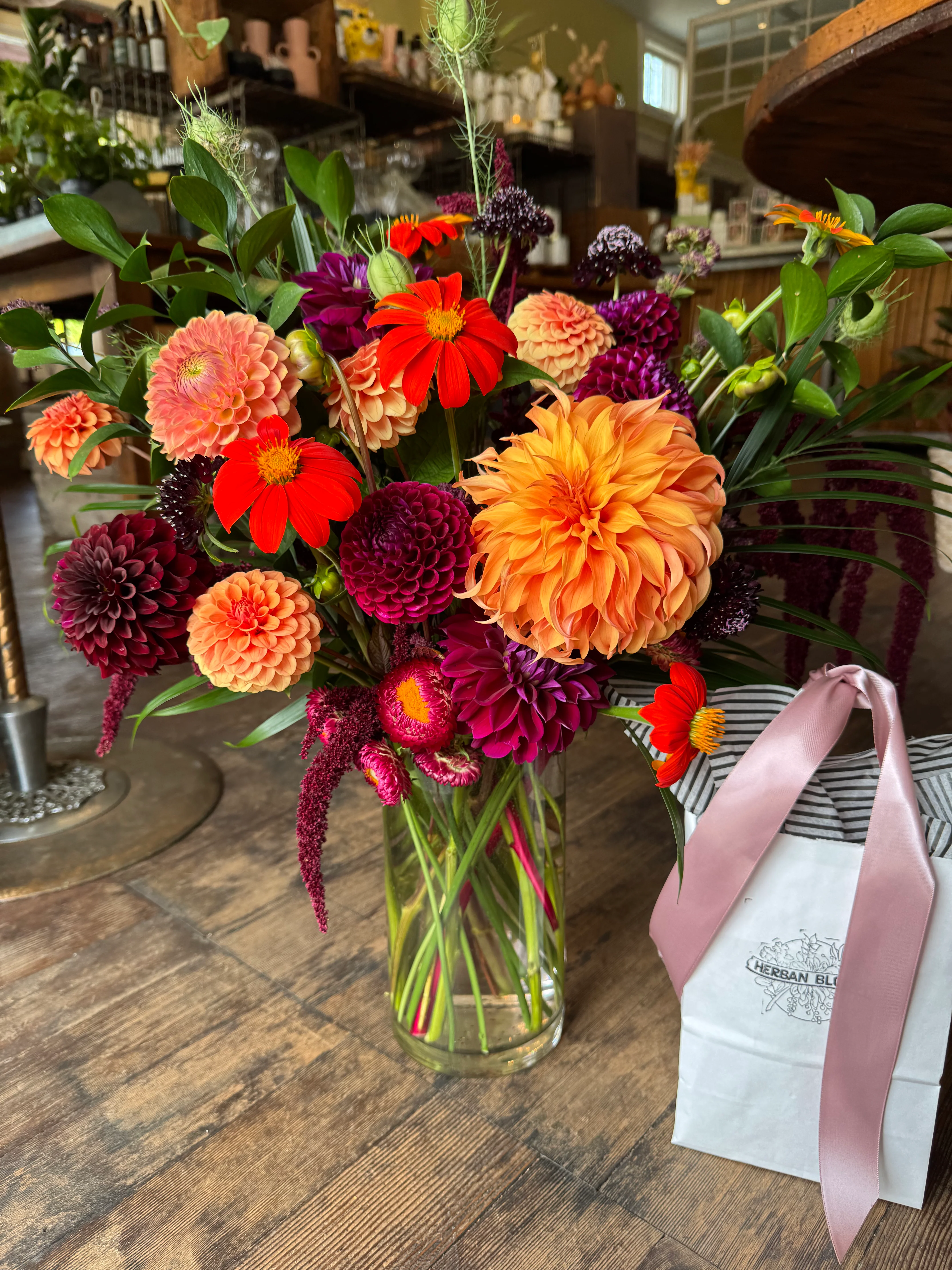 Herban Bloom Designer's Choice Seasonal Arrangement