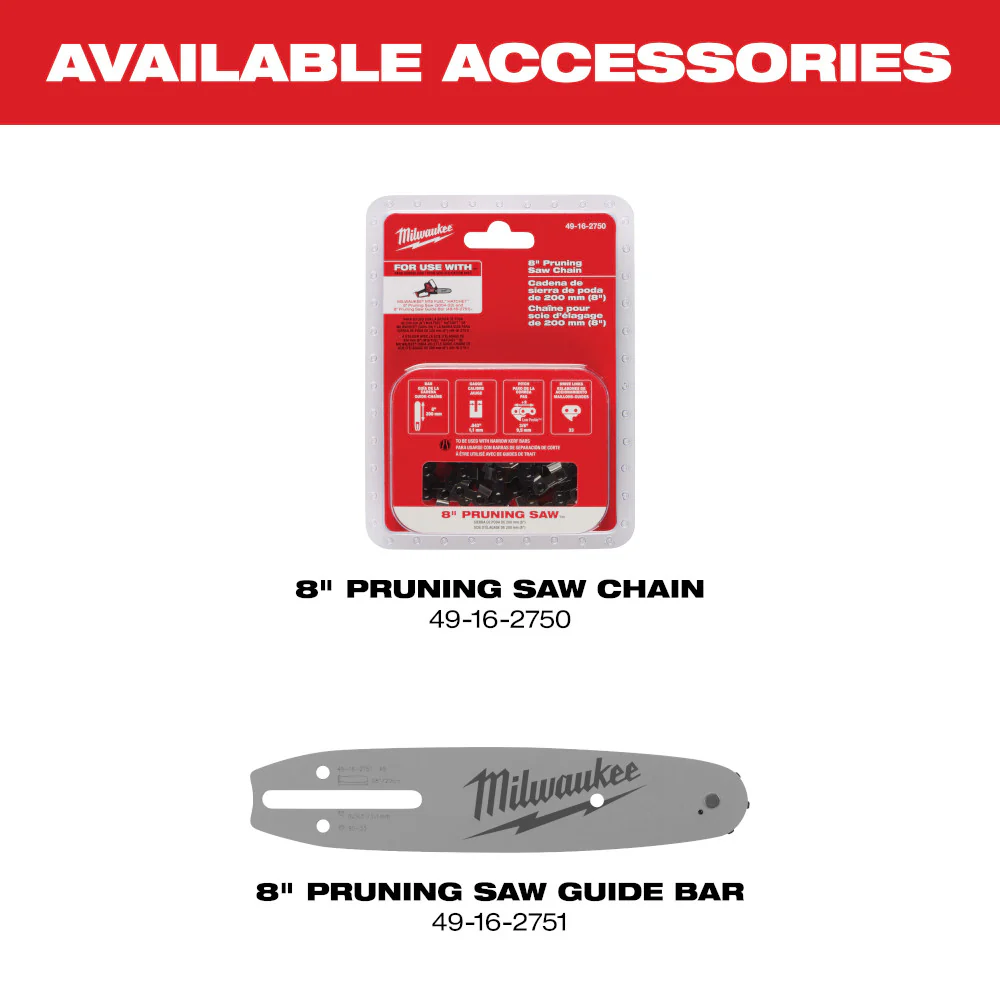 2025 Milwaukee 3004-20 M18 FUEL 18V HATCHET 8