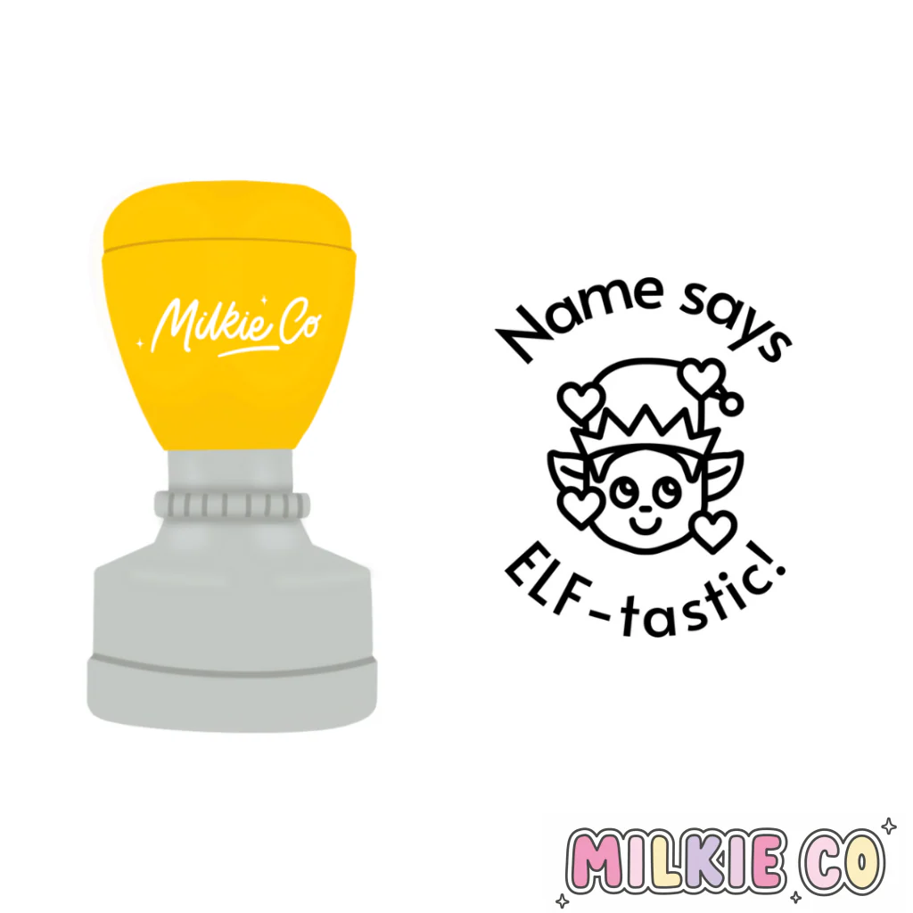 'Elf-tastic' Stamp