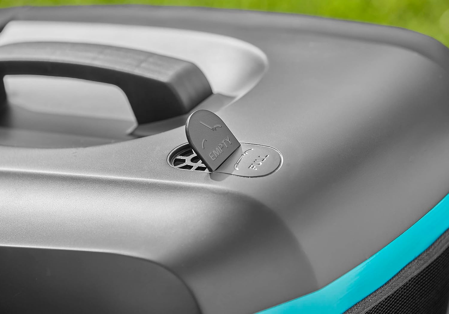 Gardena Elektro-Rasenmäher PowerMax 37/1800 G2: Mäher bis 500 m², 1800 W Leistung, 37 cm Schnittbreite, 45 l Fangvolumen, 35 bis 65 mm Schnitthöhe, ErgoTec Plus Griff, zusammenklappbar (14637-20)