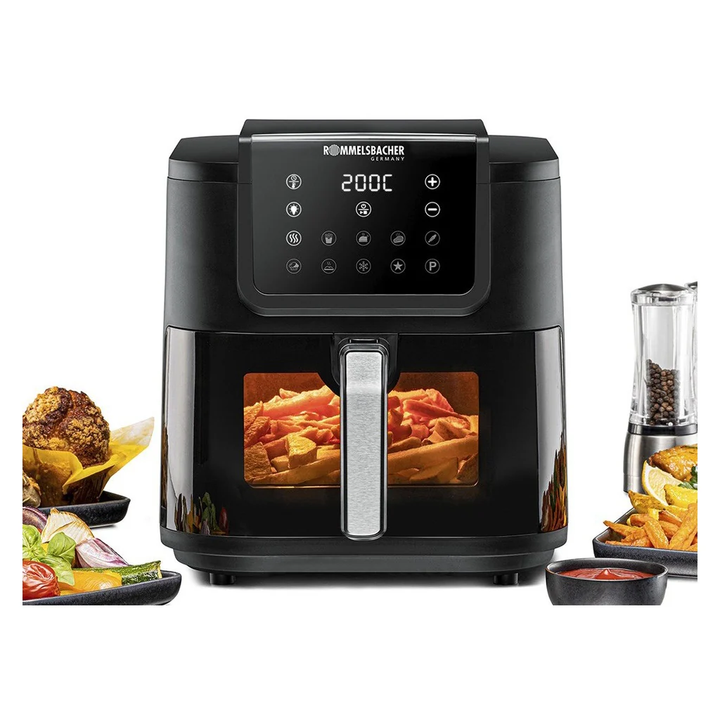 Rommelsbacher heteluchtfriteuse FRH 1700 XXL zwart