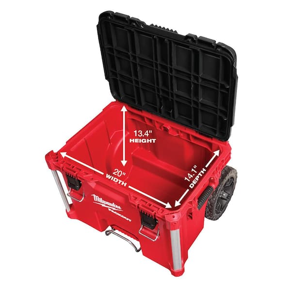 Milwaukee 48-22-8426-48-22-8429 Packout Rolling Box and XL Tool Box Milwaukee 48-22-8426-48-22-8429 Packout Rolling Box and XL Tool Box - 3