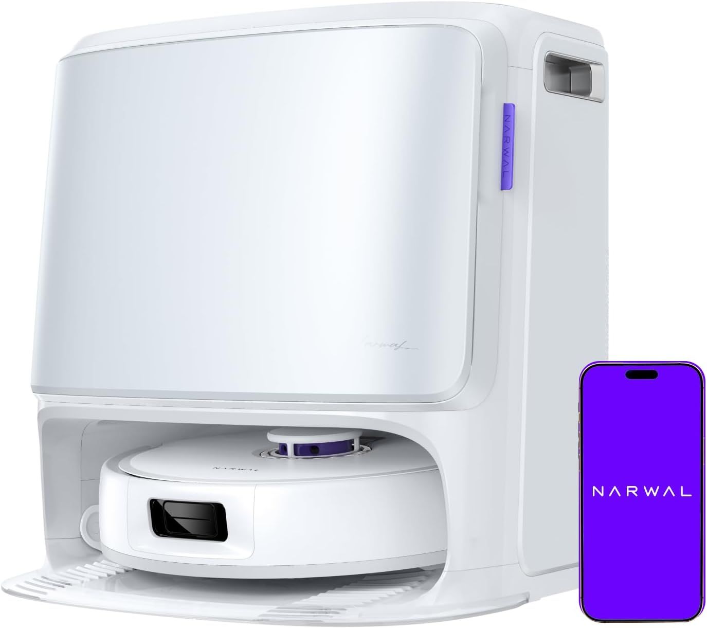 NARWAL Freo Z10 Robotic Vacuum Cleaner & Mop with Self-Emptying and Advanced Obstacle Navigation