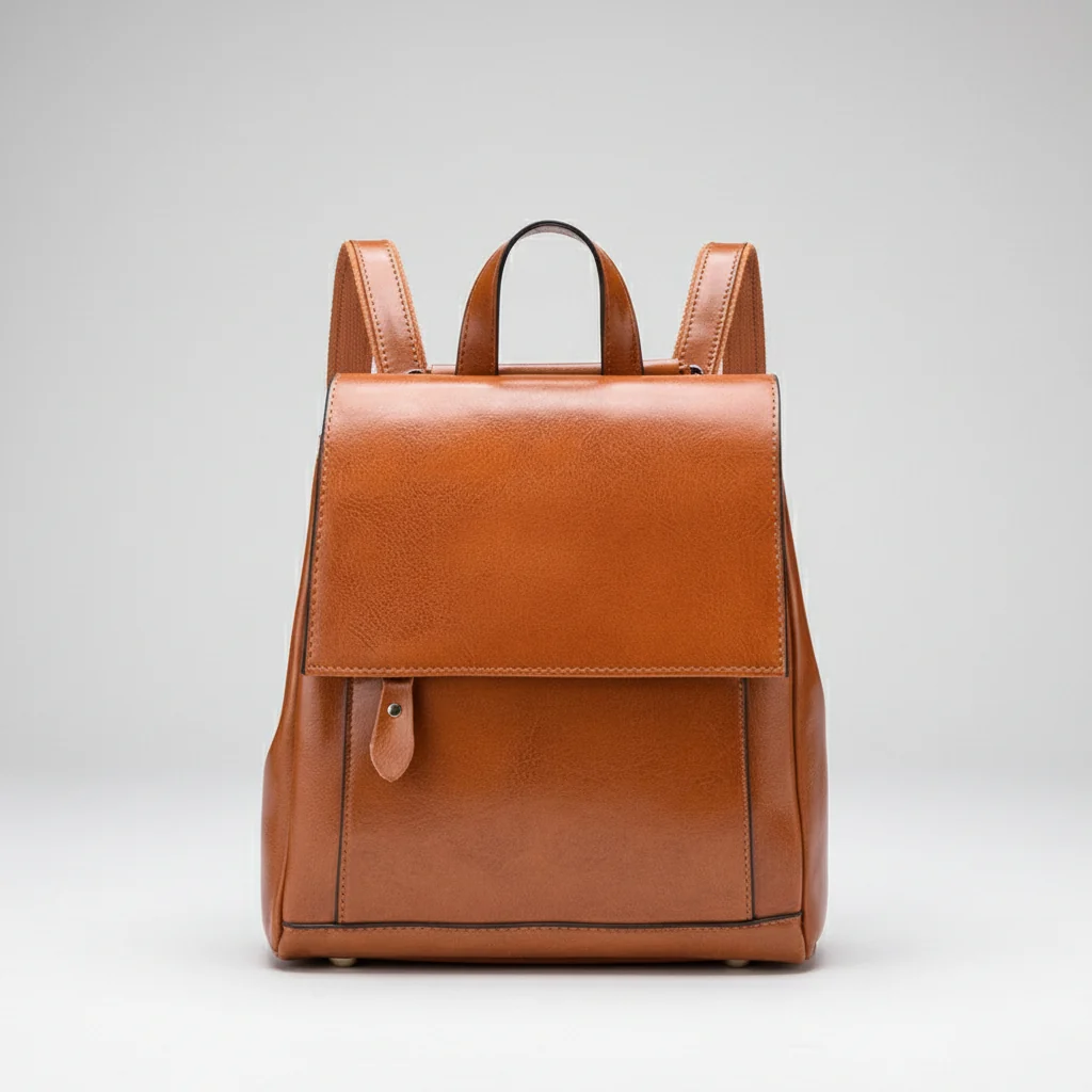 Top Grain Convertible Leather Backpack
