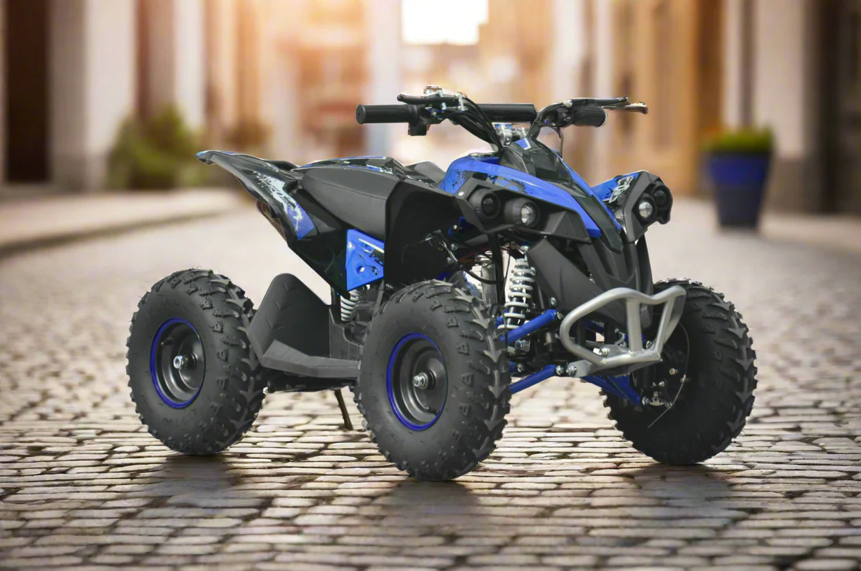 Kids Neo Outlaw 1060W 36v kids Electric Brushless Shaft Driven Quad Bike In Blue