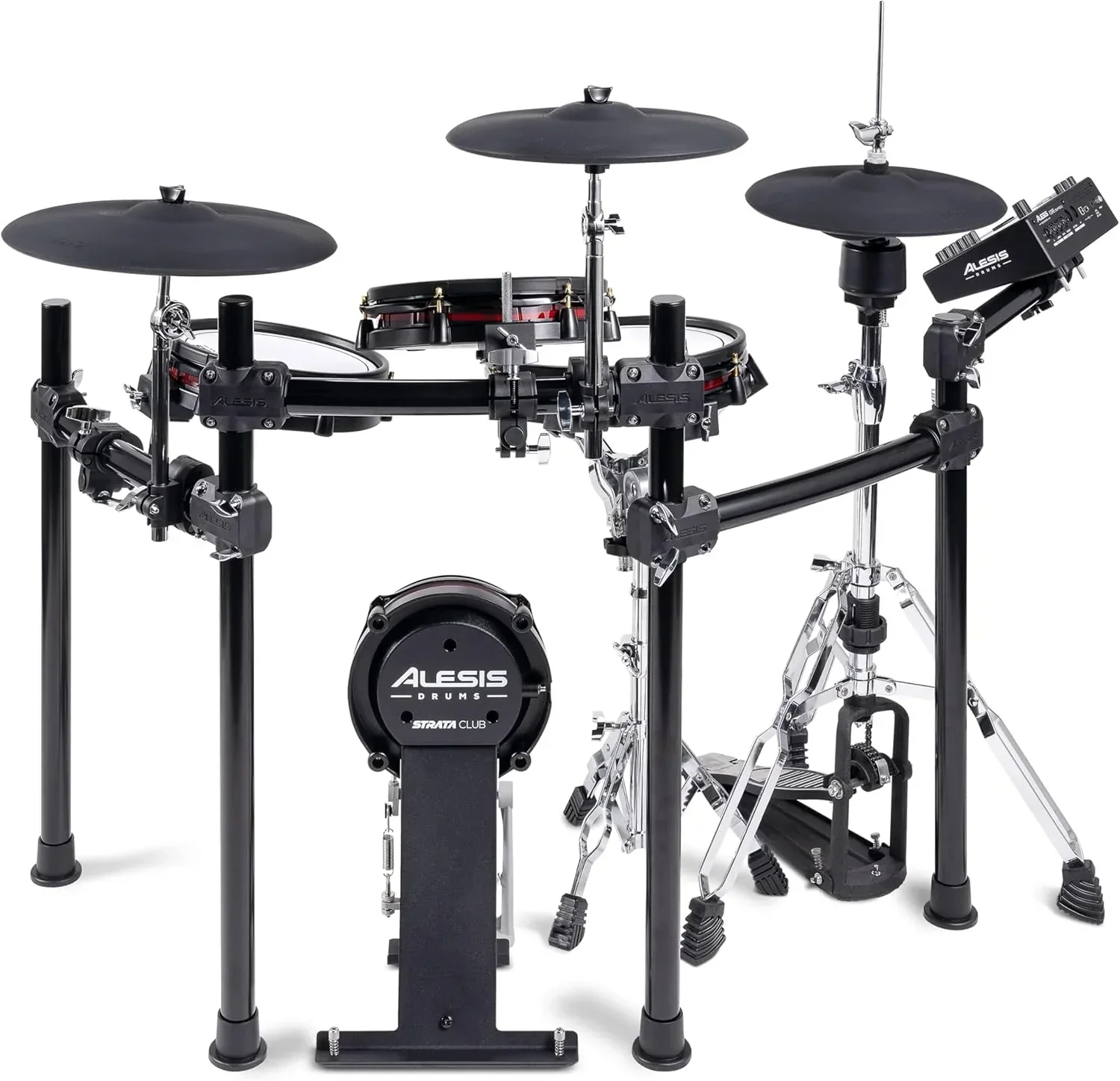 Alison Strata Prime Electronic Drum Set with Touch Screen Dual Area Grid Head