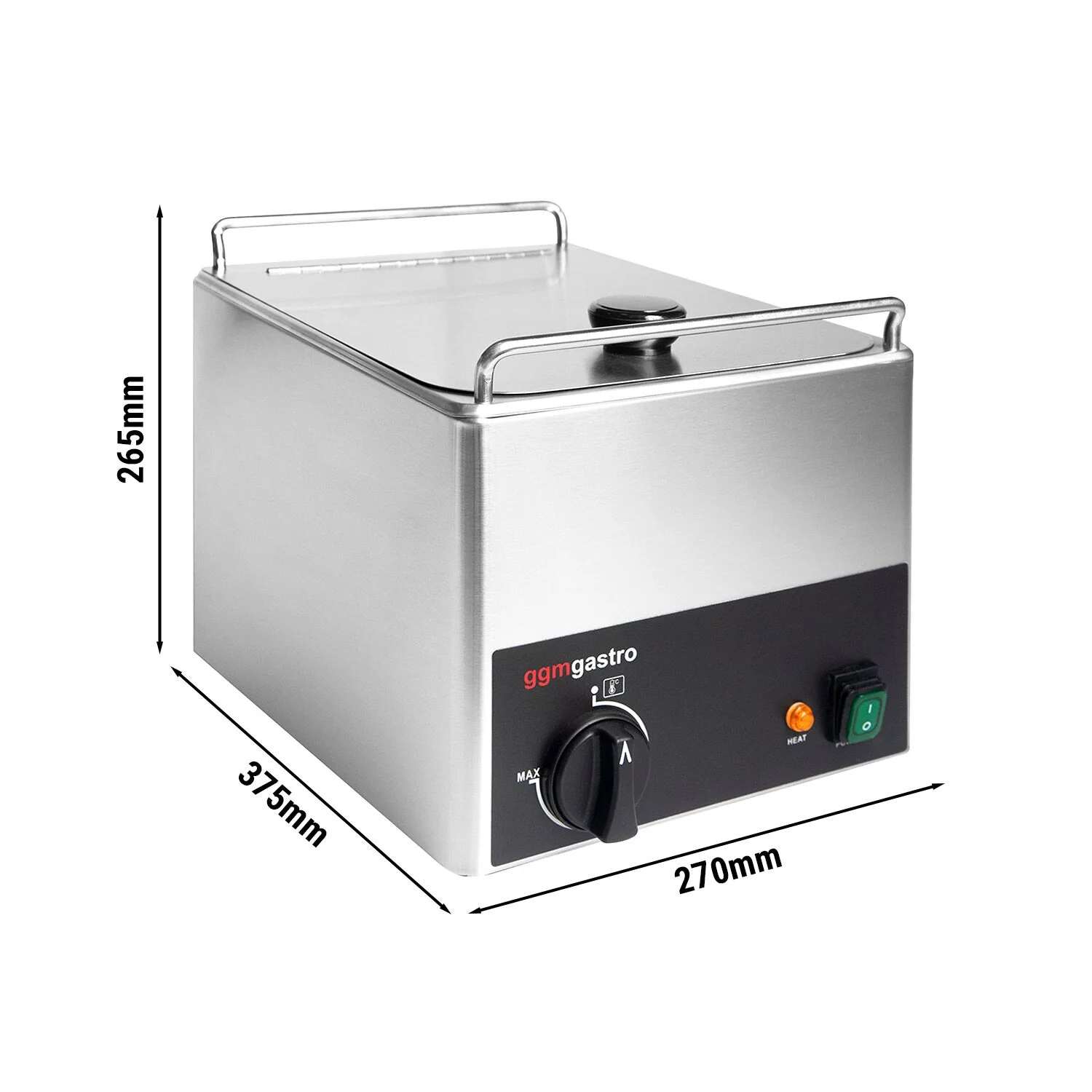 P?lsekoker - 1,0 kW - 10 l