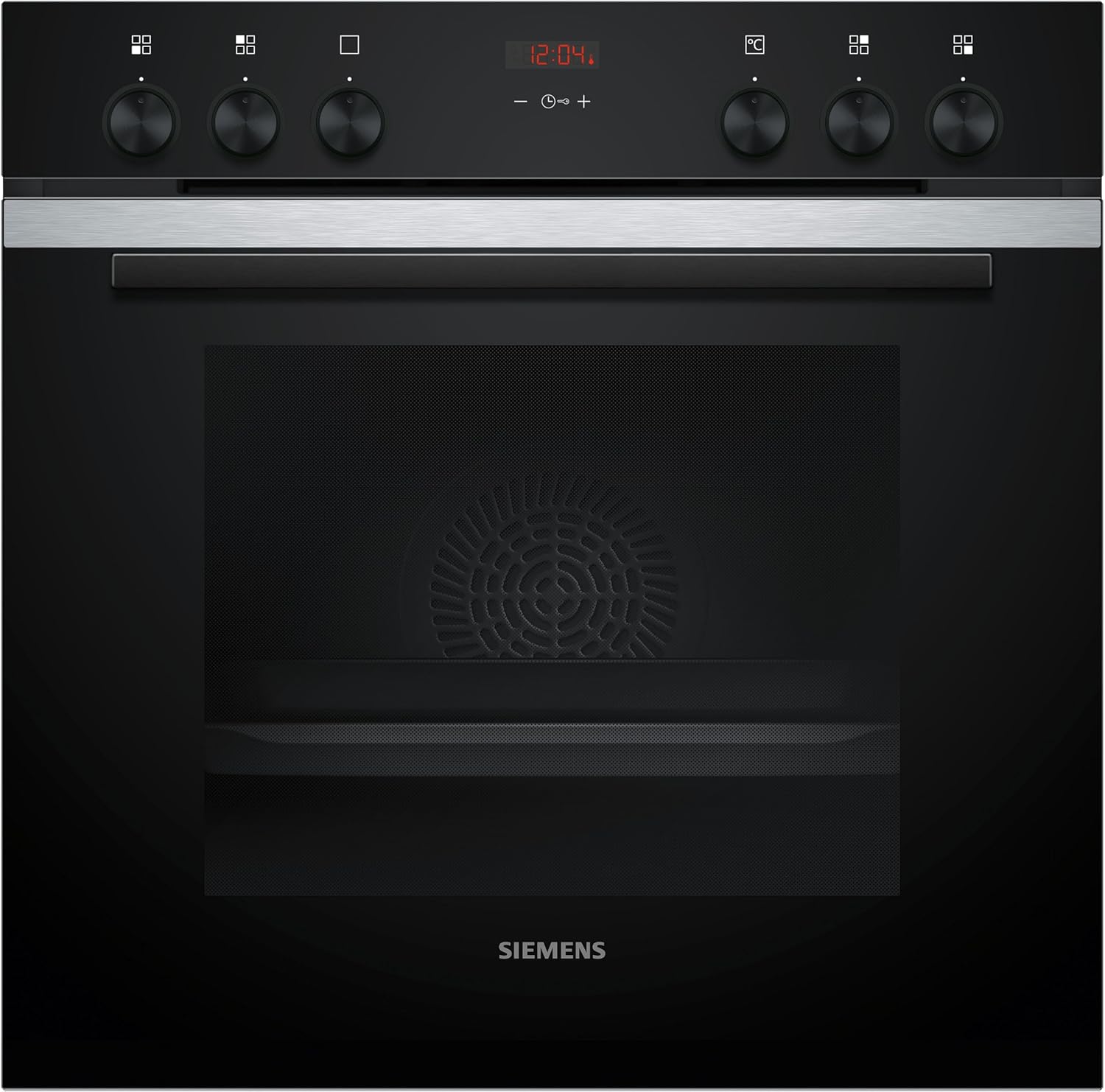 Siemens EQ522IA01, Einbauherd-Set, Bestehend aus HE517GBS4 Herd, 60 x 60 cm, 3D Hei?luft, Selbstreinigung, Clip Auszug & EI645CFB6E Induktionskochfeld, Br?terzone, powerBoost, Edelstahl Rahmen