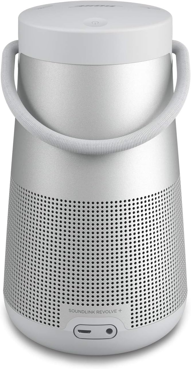 Bose SoundLink Revolve+ (Serie II) Bluetooth Speaker – Tragbarer, wasserabweisender kabelloser Lautsprecher mit Langer Akkulaufzeit, Schwarz