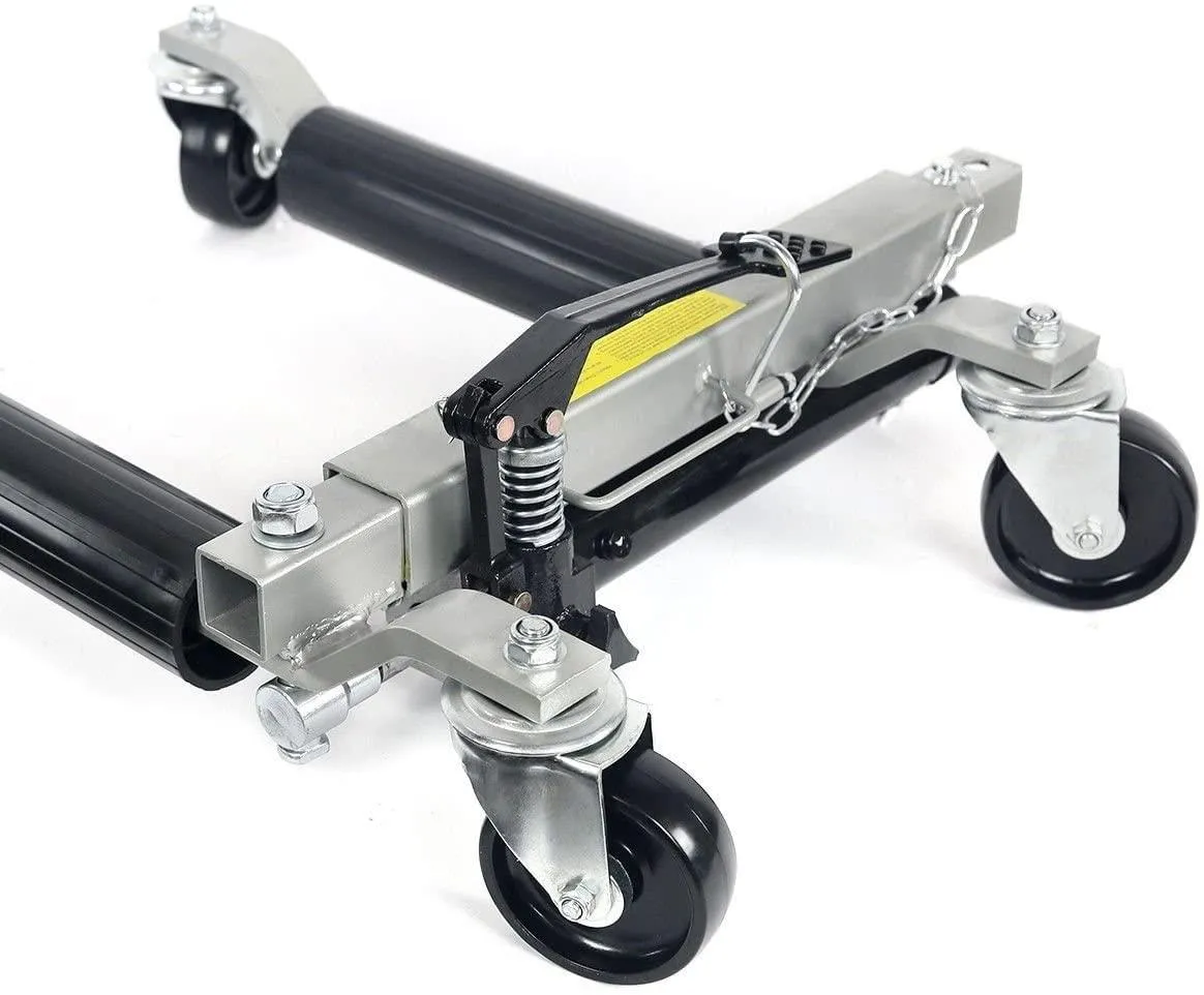 Stark Wheel Dolly Car Skates Vehicle Positioning Hydraulic Tire Jack Truck Rv Trailer Pick Up Dolly Ratcheting Foot Pedal