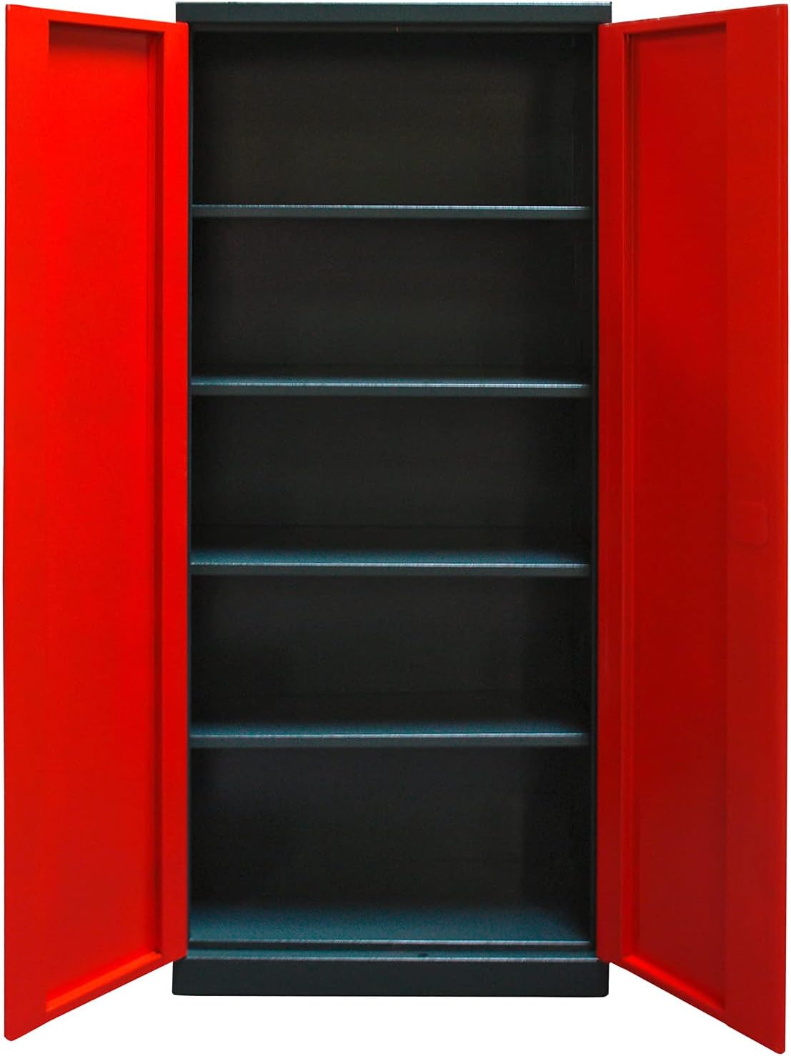 DEMA Werkzeugschrank L – Werkstattschrank, Metallschrank anthrazit, H192 x B78 x T38 cm, robust, langlebig, abschließbar, ideal für Werkstatt, Garage, Lager, Handwerk, Werkzeugaufbewahrung