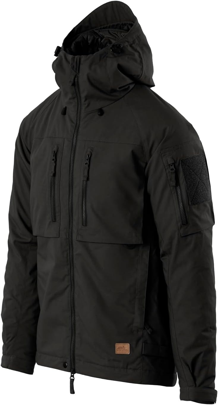 Helikon-Tex Winter Yukon Herren Tactical Jacke - Robuste Bushcraft Winterjacke - Climashield Isolierung - 8 Taschen