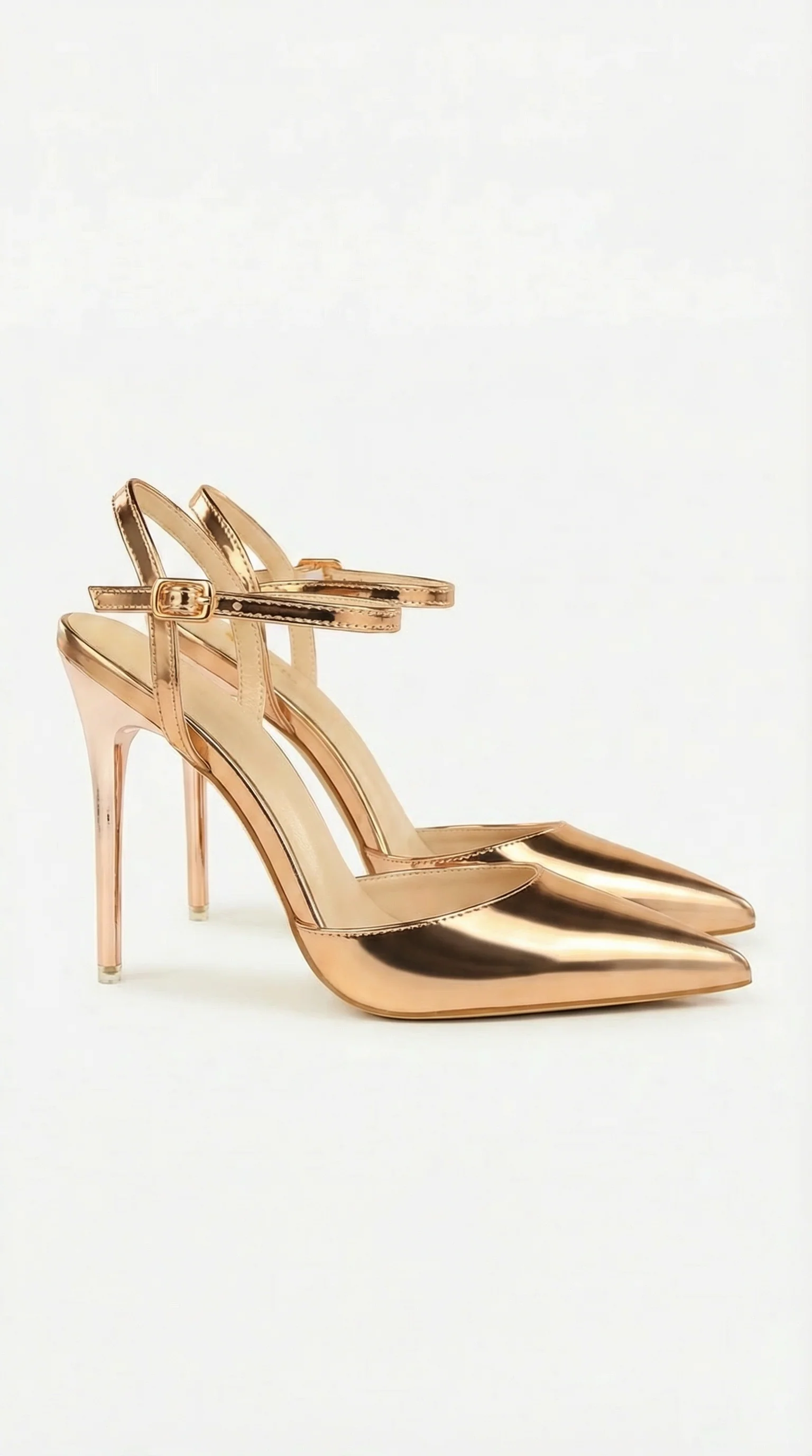 High Heels mit spitzer Zehenbox