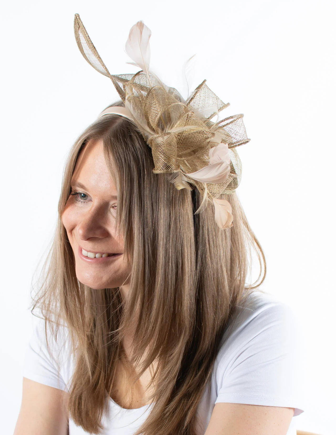 Fascinator | Teardrop | Gold